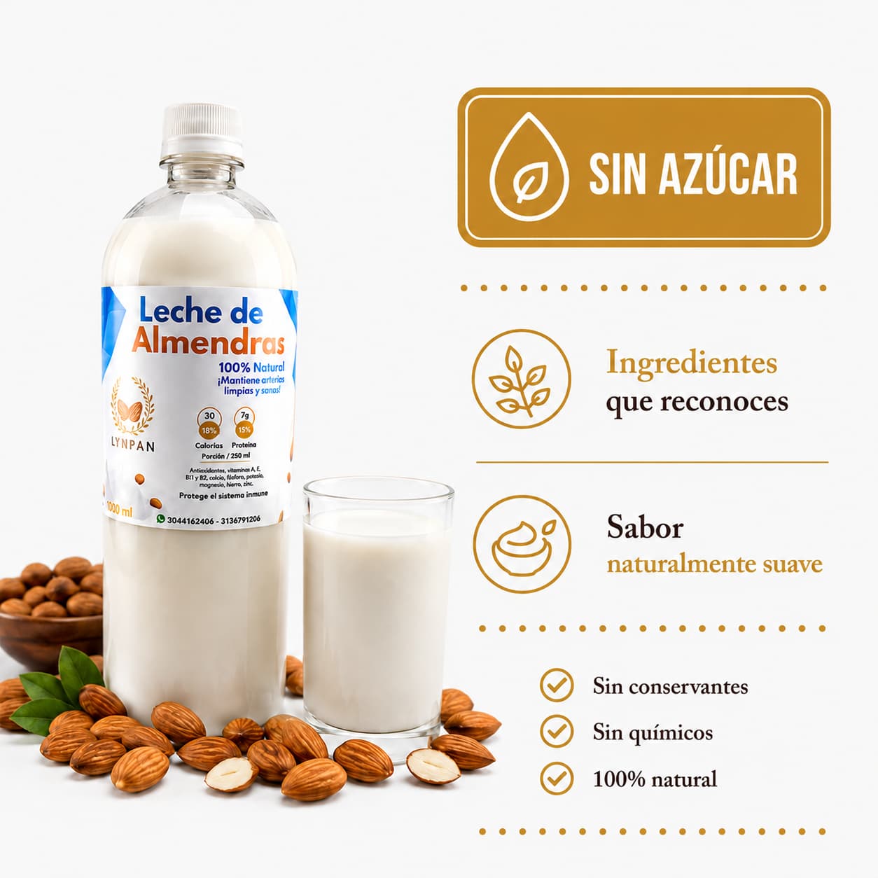 Leche de Almendras