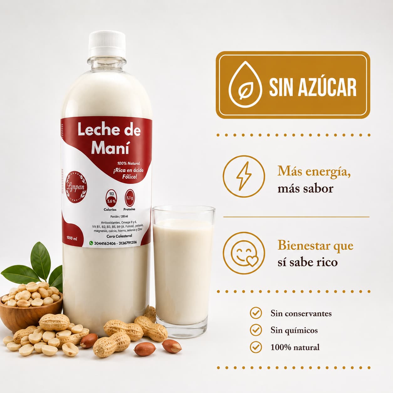 Leche de Maní
